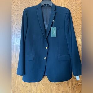 Boys 20H Ralph Lauren Navy Blue blazer with gold buttons